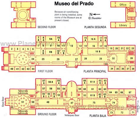 museo del prado plano